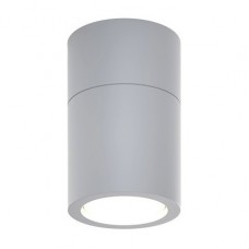 Φωτιστικό Σποτ Οροφής Φ60 Κατεύθυνσης με ντουί GU10 Polycarbonate Γκρι IP44